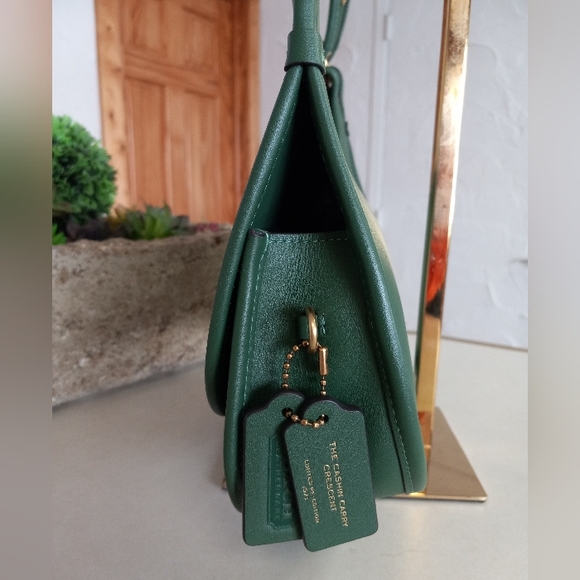 Coach Cashin Carry Crescent, Limited Re-Edition 1973, Hunter Green - Picture 14 of 15